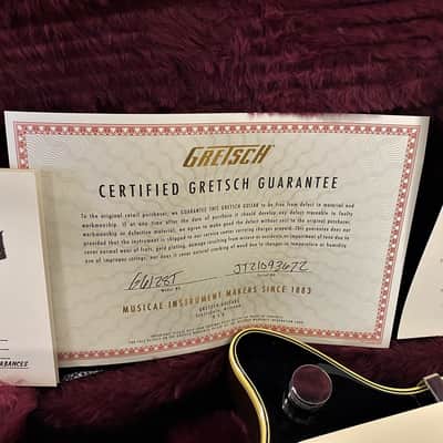 Gretsch G6128T-53 Vintage Select ’53 Duo Jet with Bigsby,TV Jones, 1953 Black image 5