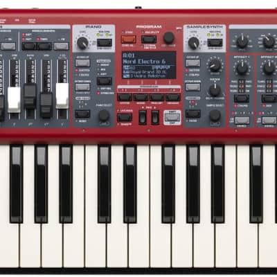 Nord Electro 6D 73-Key Organ/Digital Stage Piano, Red image 1