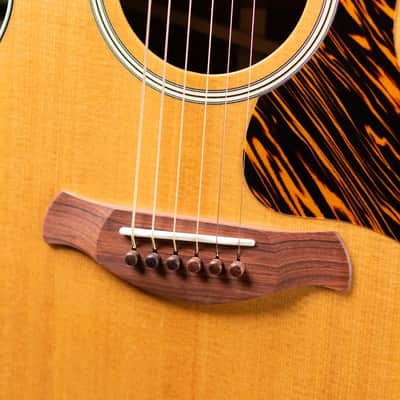 Taylor Gold Label 712e Grand Concert Acoustic/Electric Guitar - Natural with Hardshell Case image 11
