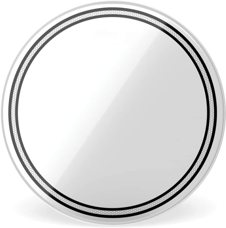 10 Inch Clear Tom Drum Head | 2 Ply Synthetic Film Percussion Skin | Sound Shaping Overtone Control | Acoustic Drum Kit Accessory image 1