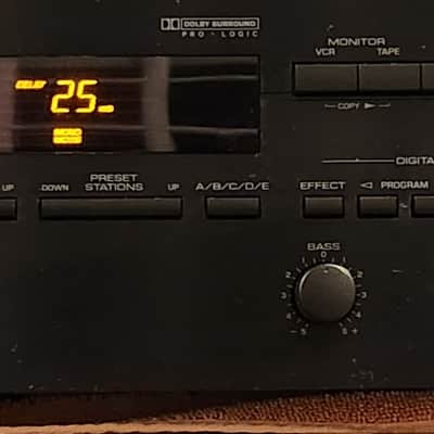 Yamaha Yamaha R-V98  vintage  Natural Sound AV receiver 1994 - Black image 1