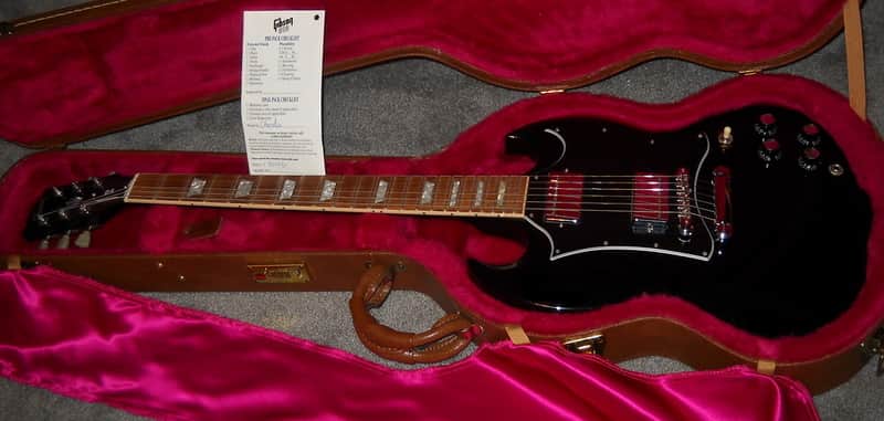 Gibson SG Standard 2001 Black | Reverb