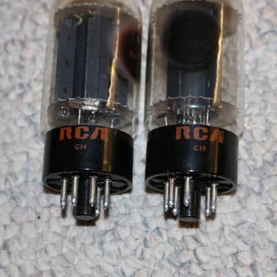 Vintage Original 1960s RCA 6L6 Tubes - From Fender Amp - No Tariffs image 5