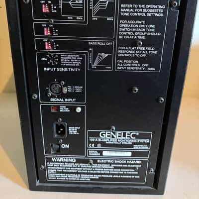 Pair of Genelec 1031-A 2010's - Black image 4