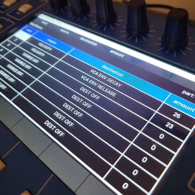 Groove Synthesis 3rd Wave 8M 8-Voice Desktop Synthesizer 2025 - Present - Blue image 3