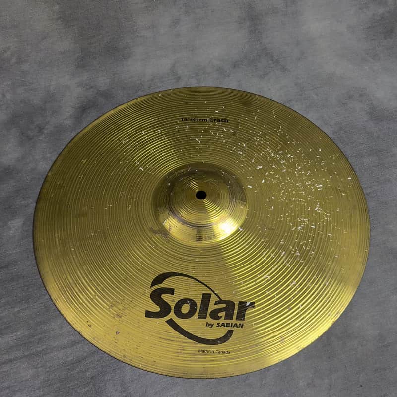 Sabian Solar 16" Crash Cymbal image 1