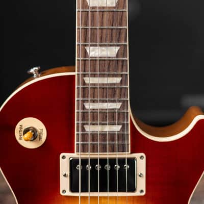 Gibson Les Paul Standard 60s Faded Electric Guitar - Vintage Bourbon Burst with Hardshell Case image 8