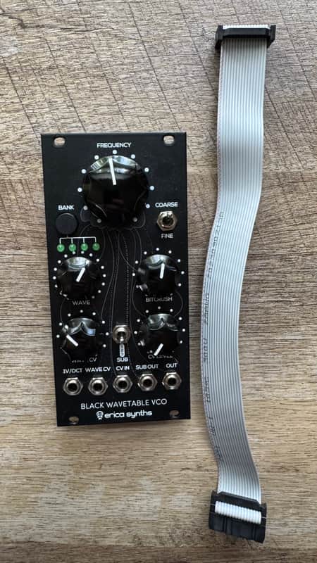 Erica Synths Wavetable VCO V2 - Black image 1