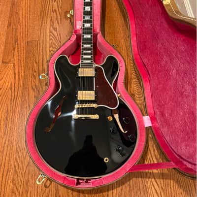 Gibson Custom Shop '59 ES-355 Reissue Stopbar 2020 - Present - Ebony VOS image 2