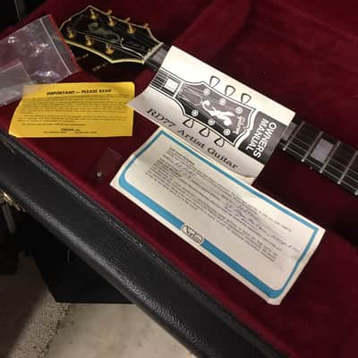 VINTAGE GIBSON RD77 ARTIST BLACK W/OHSC RD77 ARTIST BLACK image 10