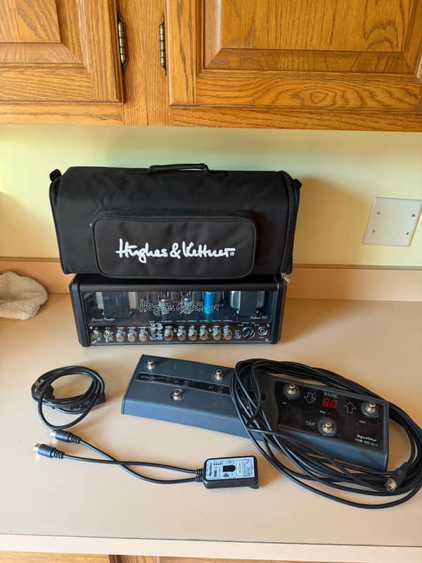 Hughes & Kettner GrandMeister Deluxe 40 4-Channel 40-Watt Guitar Amp Head 2017 - 2021 - Black image 1