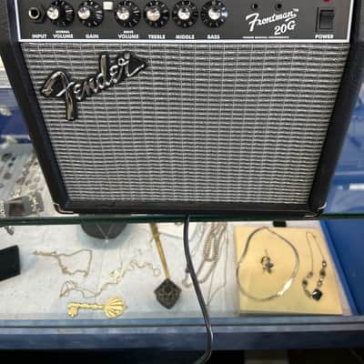 Fender Frontman 20G 2-Channel 20-Watt 1x8" Guitar Combo 2022 - Present - Black image 1