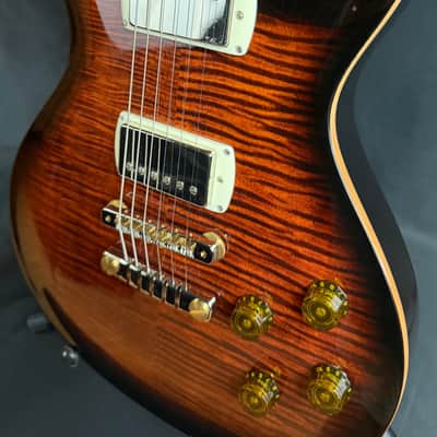 PRS SE McCarty 594 Singlecut Electric Guitar Black Gold Burst w/ Gig Bag image 7
