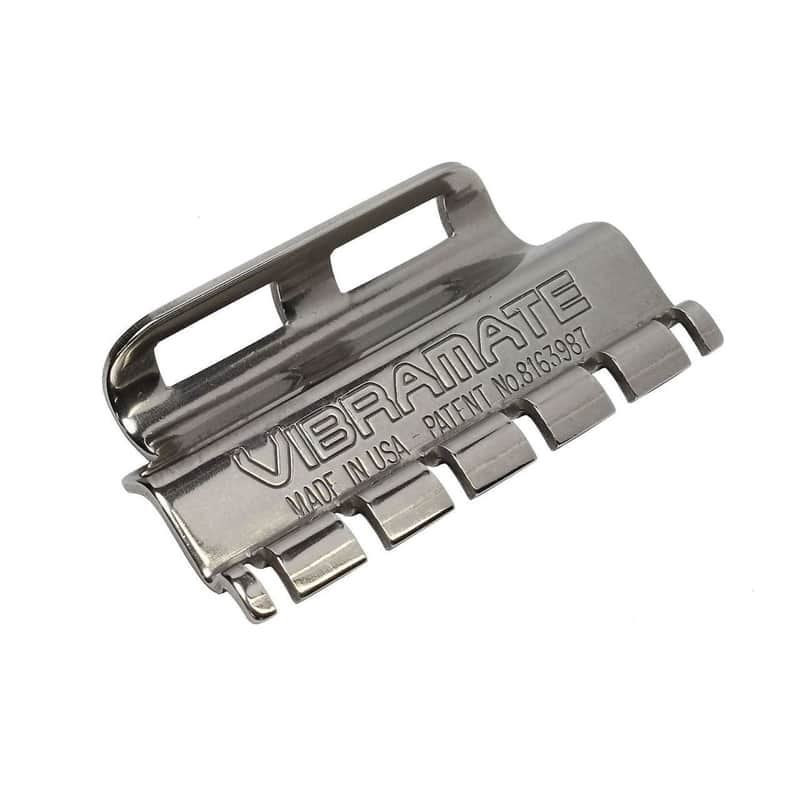 Vibramate Spoiler - String Retainer for Bigsby Vibratos - Polished SS image 1