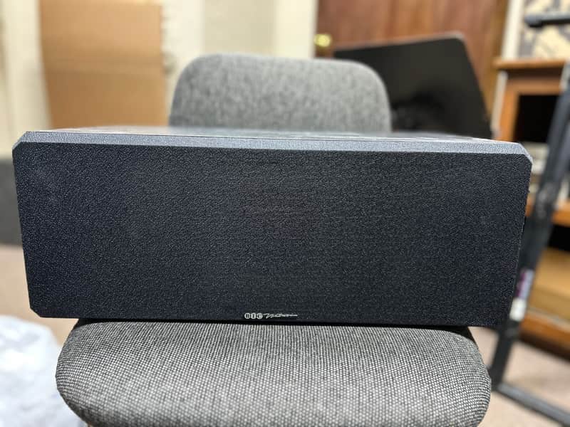 BIC Venturi DV62CLR-S Center Channel Speaker - Black image 1
