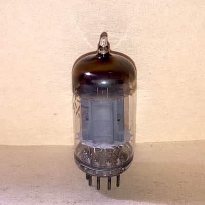 1950's GE 12AX7 ECC83 Long Plate Tube, NOS Testing image 3