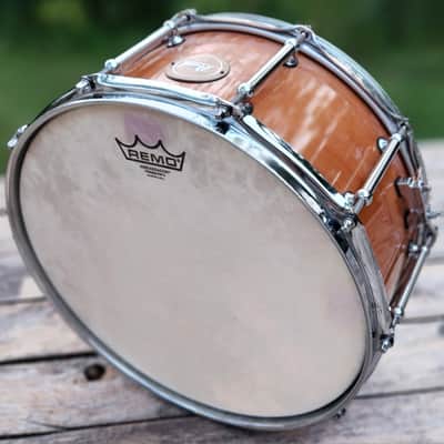 STUDIO SALE! Pearl Limited Edition Exotic Series Kapur Wood Snare 14"×6.5" 2013 image 12