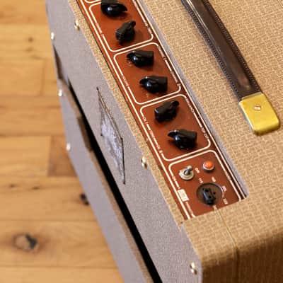 Vox JMI AC15 1963 thin-edge Fawn image 4