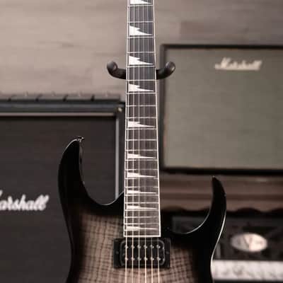 Ibanez GRG320FATKS GIO Electric Guitar - Transparent Black Sunburst image 4