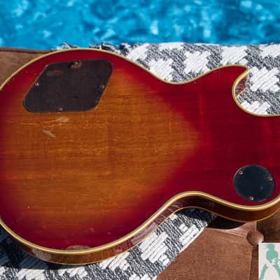 Vintage 1980 Greco EG 1000 - Les Paul Custom Reissue - Cherry Sunburst w Ebony Fingerboard & U-3000 PAF Style PU’s - Made In Japan - Pro Set Up w Perfect Frets/Action/Intonation image 5