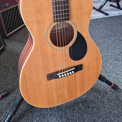 The Loar LO-216-NA Parlor Acoustic Guitar with Hard Case image 1