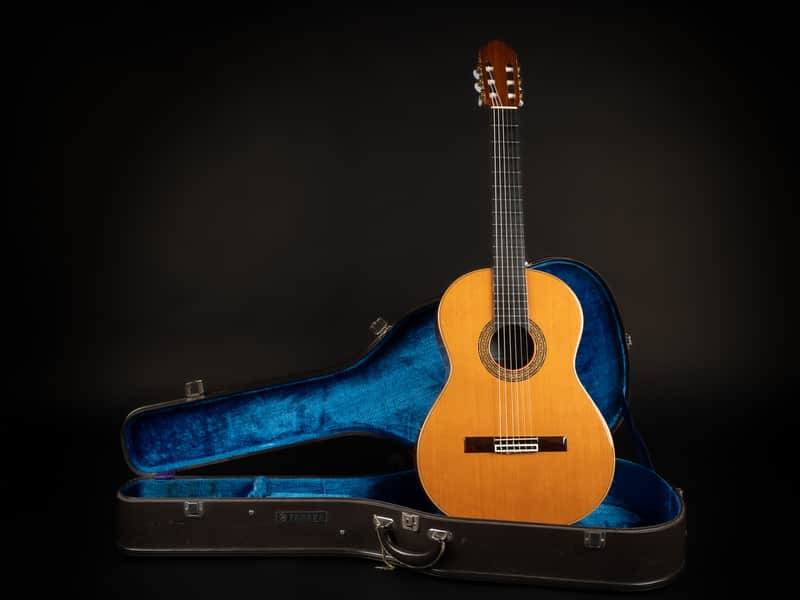 1999 Ricardo Sanchis Carpio III AM - Natural | All Solid Vintage Spanish Masterbuilt Classical Guitar Cedar Rosewood | Case image 1