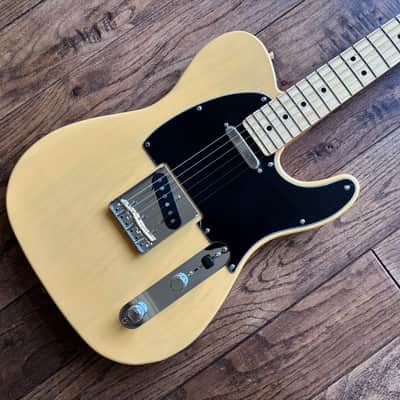 Mint 2024 Fender MIJ FSR Hybrid II Telecaster with Maple Fretboard Transparent Blonde image 1