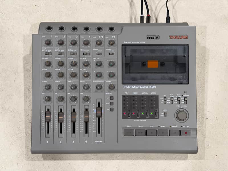 TASCAM 424 PortaStudio MK1 1990s - Gray image 1