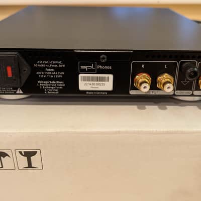 SPL Phonos Phono Preamp 2016 - Present - Black image 3