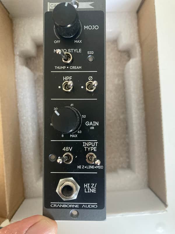 Cranborne Audio Camden 500 Series Microphone Preamp 2020 - Present - Black image 1