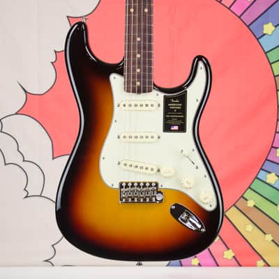 NOS Fender American Vintage II 1961 Stratocaster®, Rosewood Fingerboard, 3-Color Sunburst image 1