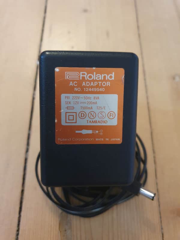 Roland Roland TR-707 / TR-727 Original Power Supply image 1