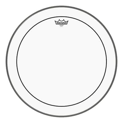 Remo 22" Pinstripe Bass Clear