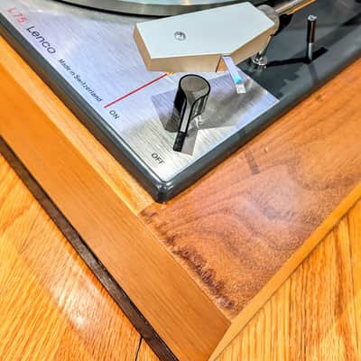 Lenco L-75 Stereo Turntable /Fully Restored and Tested/Excellent Condition / Made in Switzerland/ Free Shipping/ Vintage image 16