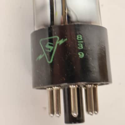 Matched Pair Sylvania USA 6X5GT 839 Power Amp Tubes image 5