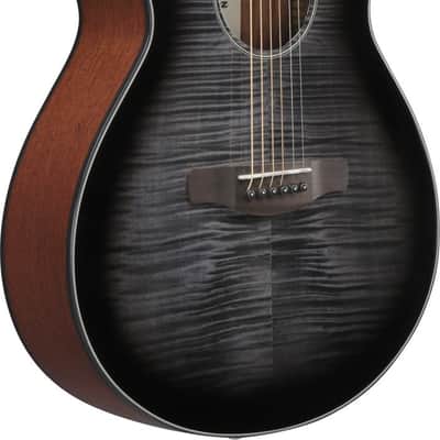 Ibanez AEG70-TCH AEG Acoustic Guitar 6-String - Transparent Charcoal Burst image 15