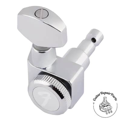 Fender Locking Staggered Tuning Machines 0990818100 - Polished Chrome image 1