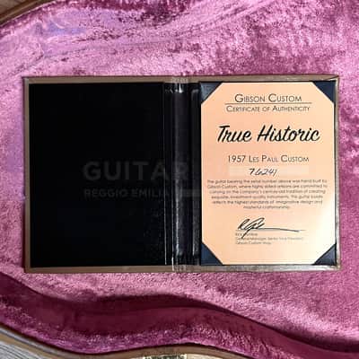 Gibson Les Paul Custom 1957 True Historic Black Beauty Custom Shop 2016 image 9