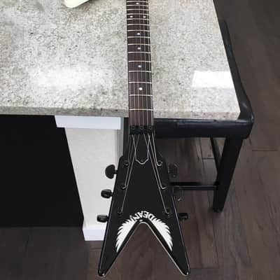 Dean USA ML Modifier 1000 with Floyd Rose and Dimebucker 2011 White image 7
