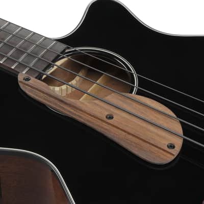 Ibanez AEGB24E-BKH AEGB Acoustic Bass 4-String - Black High Gloss image 15