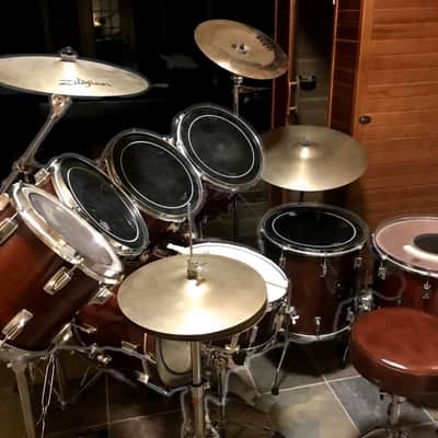 Tama Superstar 1980’s - Mahogany image 1
