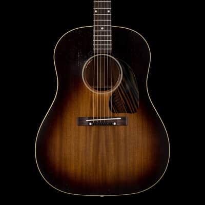Gibson Custom Shop 1942 J-45 All Mahogany Murphy Lab - Light Aged Vintage Sunburst #75012 image 3