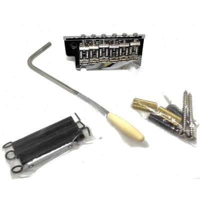 Fender® American standard Stratocaster Chrome Tremolo bridge assembly (two-point image 7
