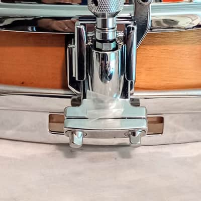 MARTIAL PERCUSSION CUSTOM MULBERRY PANCAKE SNARE DRUM 2024 - ROSEWOOD SATIN image 8