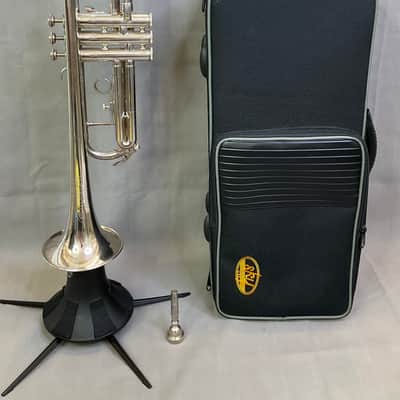 Blessing Alpha BK Silver Bb Trumpet w/Case image 1
