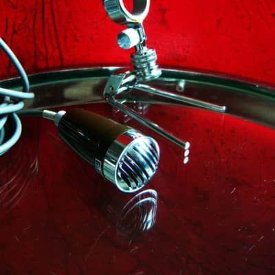 Vintage 1960's Aiwa DM-14 dynamic harp microphone High Z w