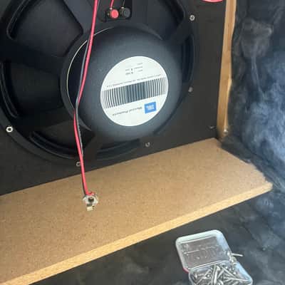 JBL 140K 15" Speakers(Pair), in Vintage Kustom Bass Cab. on Wheels. image 2
