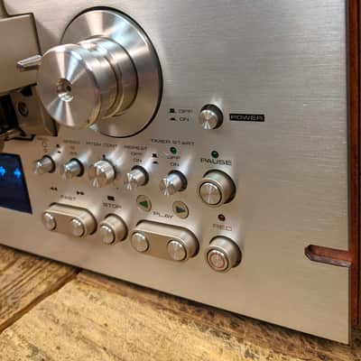 Pioneer RT-909 4-Track Stereo 1/4" Reel-to-Reel Tape Deck W/Gold Hubs image 9