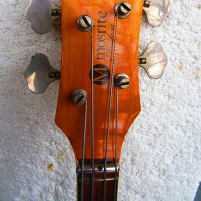 Mosrite The Ventures Bass Guitar, 1964, Candy Apple Red, Case image 3