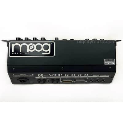 Moog Minimoog Voyager RME Rack Mount Edition Monophonic Synthesizer 2005 - 2015 - Black image 3